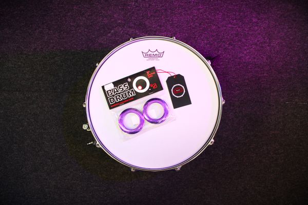Bass Drum O's 2'' Tom Ports 2-Pack - Purple