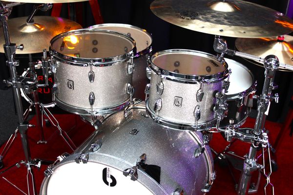 BDC Legend Series Fusion 22" 4pc Shell Pack - Sheffield Silver
