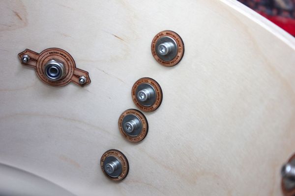 BDC Legend Series Fusion 22" 4pc Shell Pack - Sheffield Silver