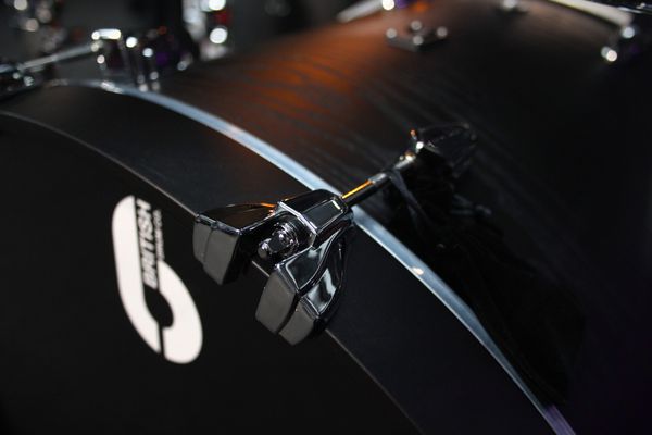 BDC Raven Club 22" 3pc Shell Pack - Black Satin Ash