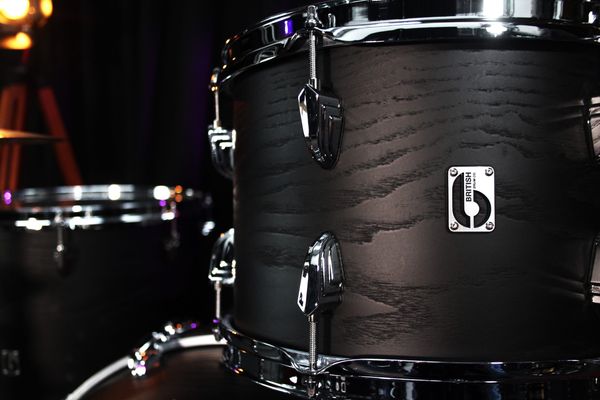 BDC Raven Club 22" 3pc Shell Pack - Black Satin Ash
