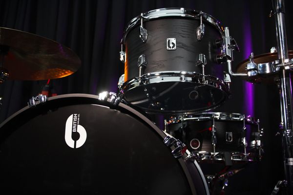 BDC Raven Club 22" 3pc Shell Pack - Black Satin Ash