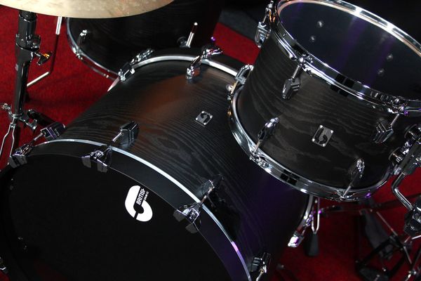 BDC Raven Club 22" 3pc Shell Pack - Black Satin Ash