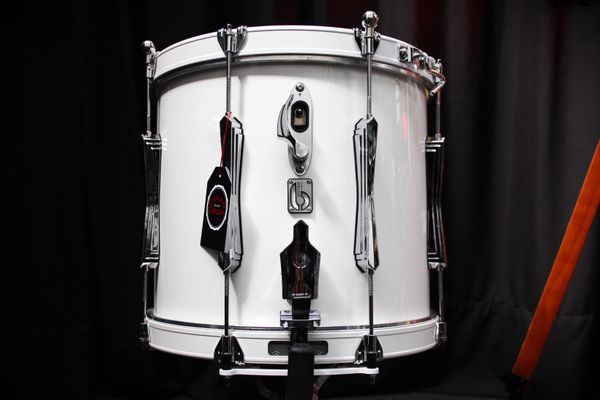 BDC RS1 Marching Snare Drum - Gloss White