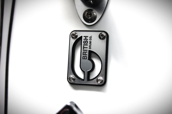 BDC RS1 Marching Snare Drum - Gloss White