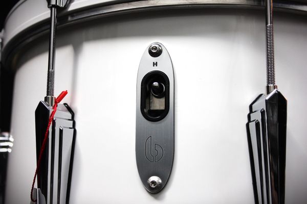 BDC RS1 Marching Snare Drum - Gloss White