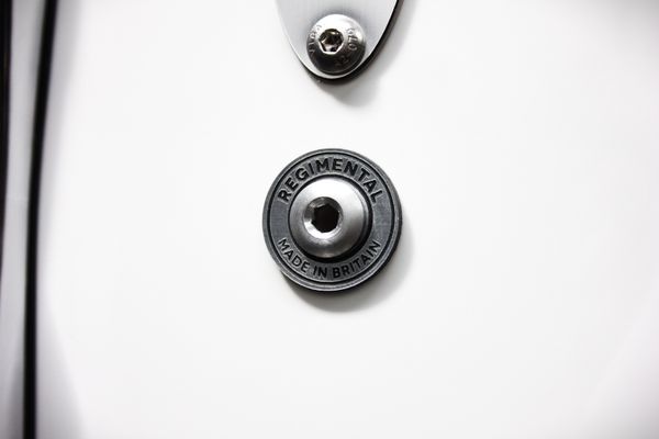 BDC RS1 Marching Snare Drum - Gloss White