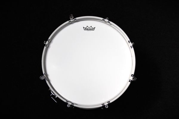 BDC RS1 Marching Snare Drum - Gloss White