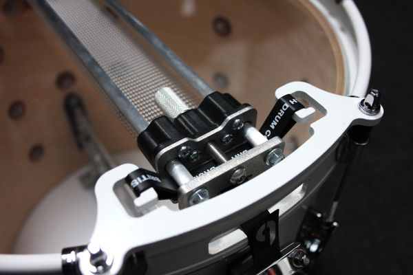 BDC RS1 Marching Snare Drum - Gloss White