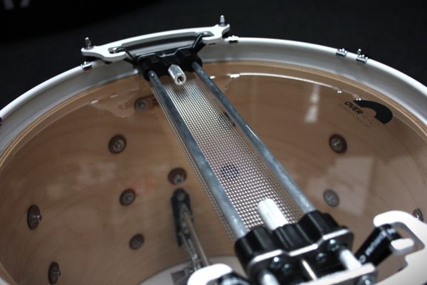 BDC RS1 Marching Snare Drum - Gloss White