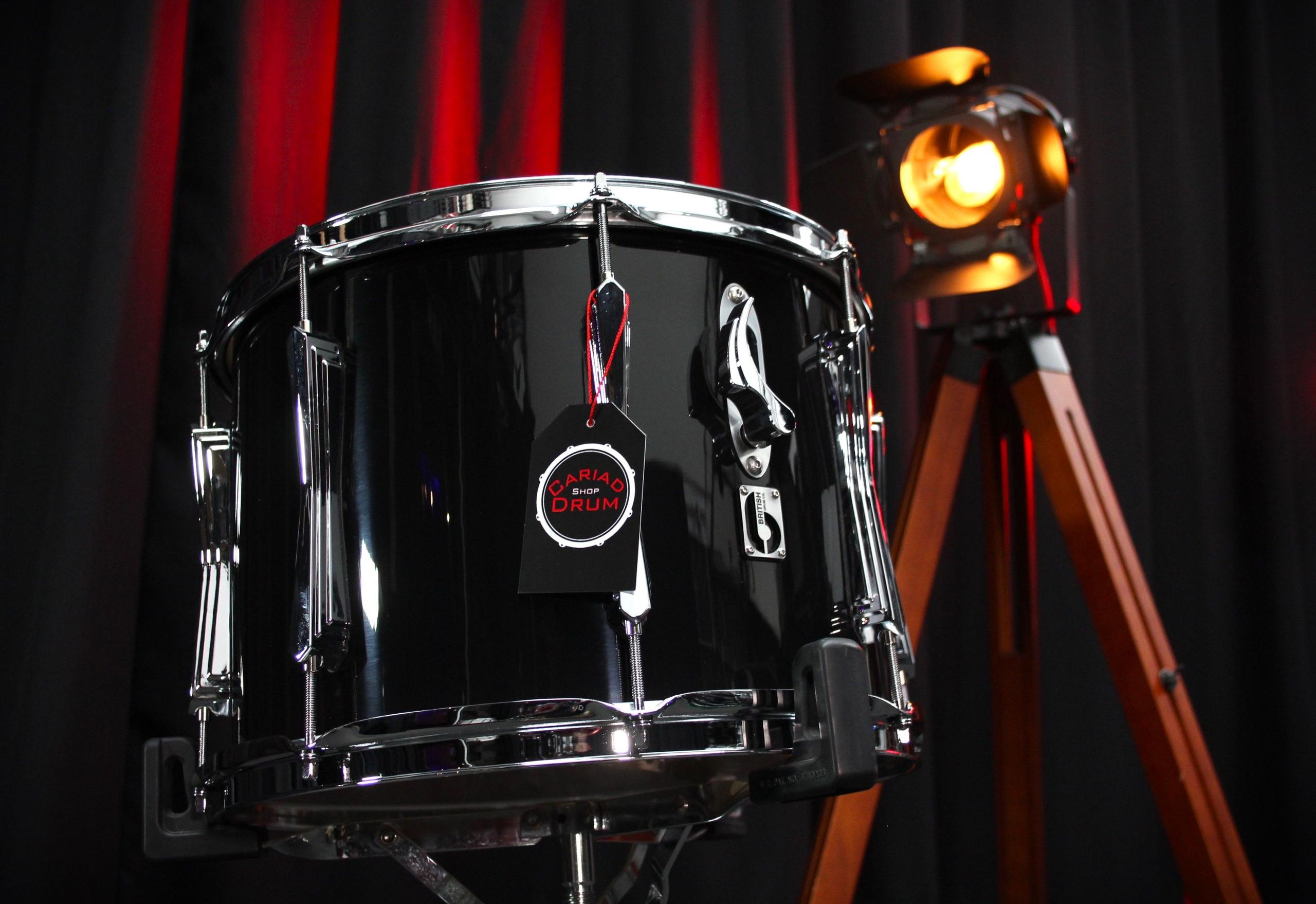 BDC RS1C Marching Snare Drum - Gloss Black