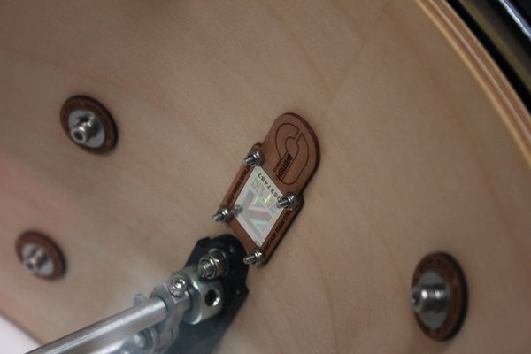 BDC RS1C Marching Snare Drum - Gloss Black