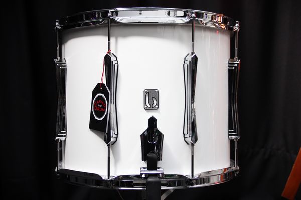 BDC RS1P Marching Snare Drum - Gloss White
