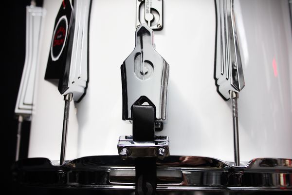 BDC RS1P Marching Snare Drum - Gloss White