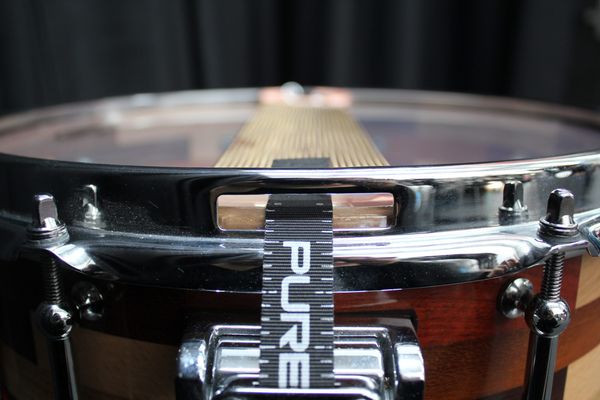 Ex-Demo Bristol Drum Co. Segmented Harlequin 13" x 6.5" Snare Drum