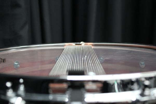 Bristol Drum Co. Segmented Black Walnut & Paduak 14" x 6" Snare Drum