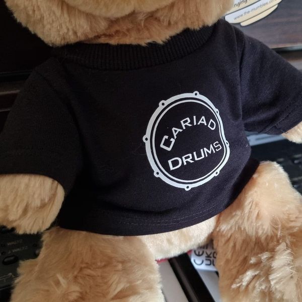 Cariad Black Teddy Bear