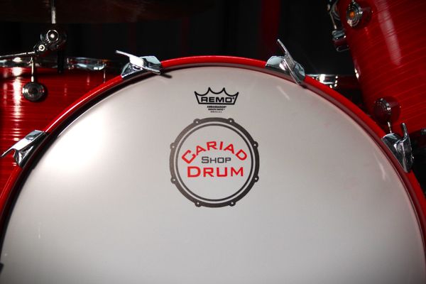 Cariad Custom 24" 3pc Shell Pack - Orange/Red Swirl