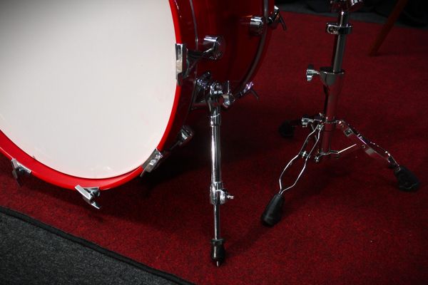 Cariad Custom 24" 3pc Shell Pack - Orange/Red Swirl