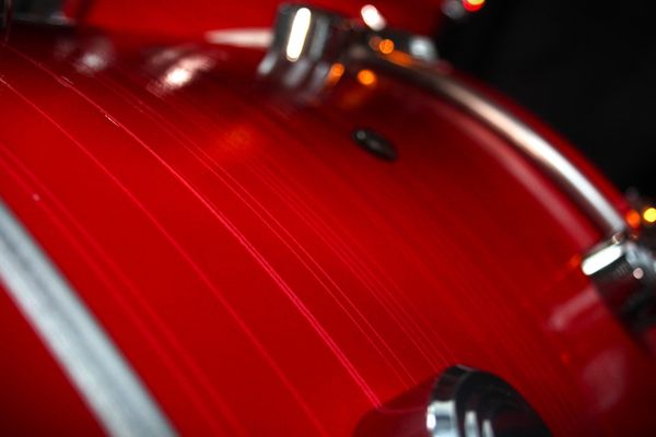 Cariad Custom 24" 3pc Shell Pack - Orange/Red Swirl