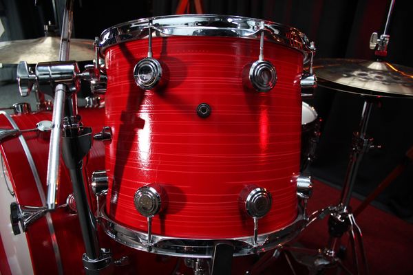 Cariad Custom 24" 3pc Shell Pack - Orange/Red Swirl