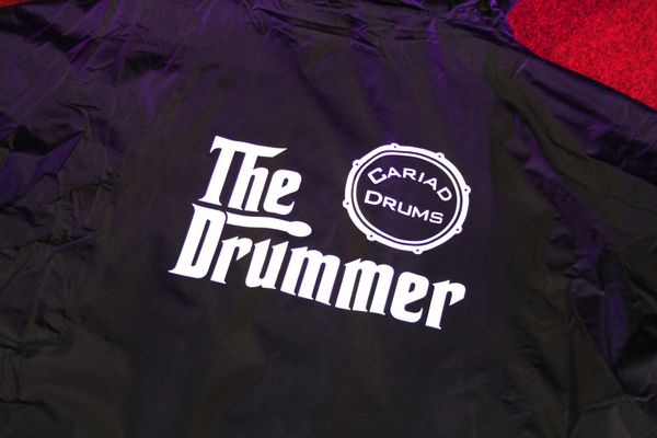 Cariad Dry Robe - Black/Grey