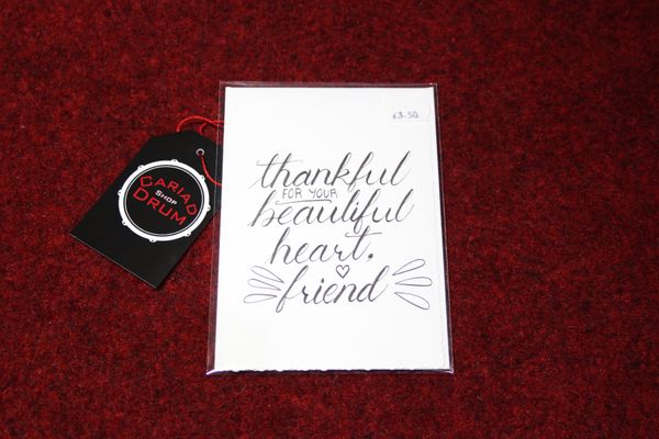 Cariad Handcrafted Card