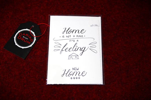 Cariad Handcrafted Card