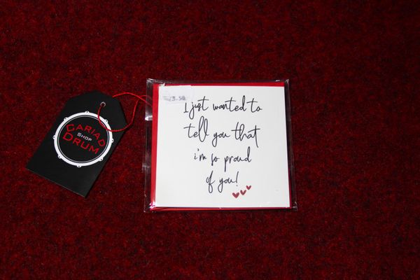 Cariad Handcrafted Card