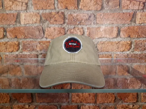 Cariad Logo Stone Washed Baseball Cap - Beige