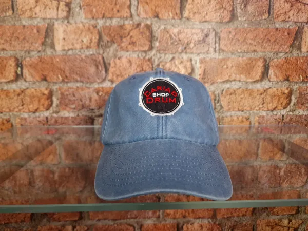 Cariad Logo Stone Washed Baseball Cap - Blue