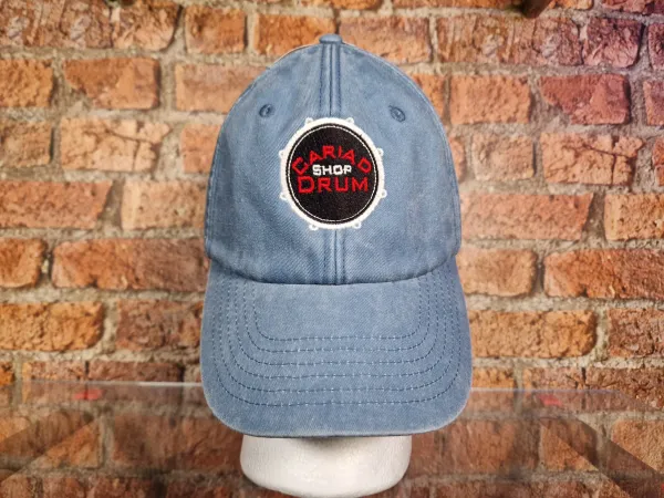 Cariad Logo Stone Washed Baseball Cap - Blue