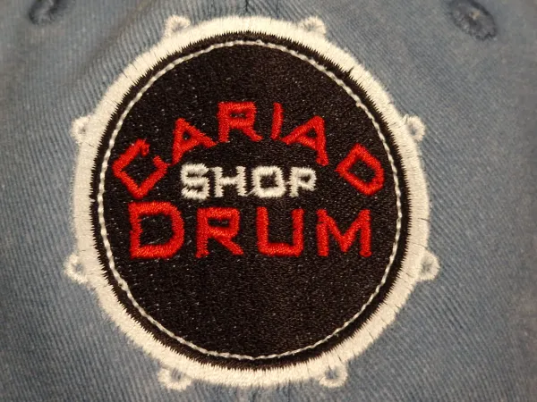 Cariad Logo Stone Washed Baseball Cap - Blue
