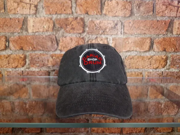 Cariad Logo Stone Washed Baseball Cap - Dark Grey