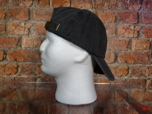 Cariad Logo Stone Washed Baseball Cap - Dark Grey