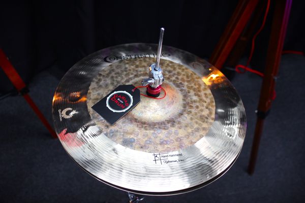 Constantine Hand Hammered Kahraman Series 14" Medium Thin Hi-Hats