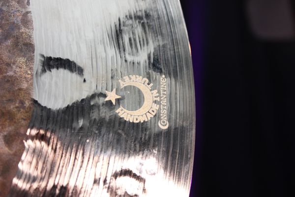 Constantine Hand Hammered Kahraman Series 18" Medium Crash