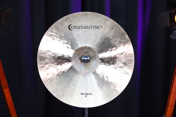Constantine Hand Hammered Perfect Series 17" Extra Thin Crash