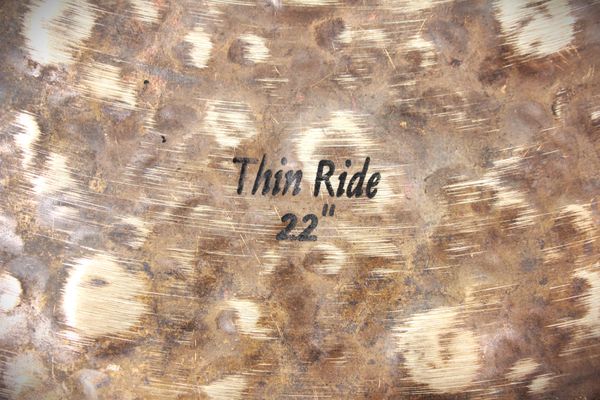 Constantine Hand Hammered World Series 22" Thin Ride