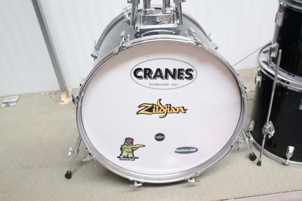 Cranes 4pc 22" Shell Pack - Black 