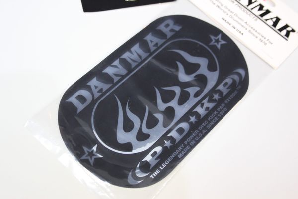 Danmar Legendary Power Double Disc Kick Pad - Flame