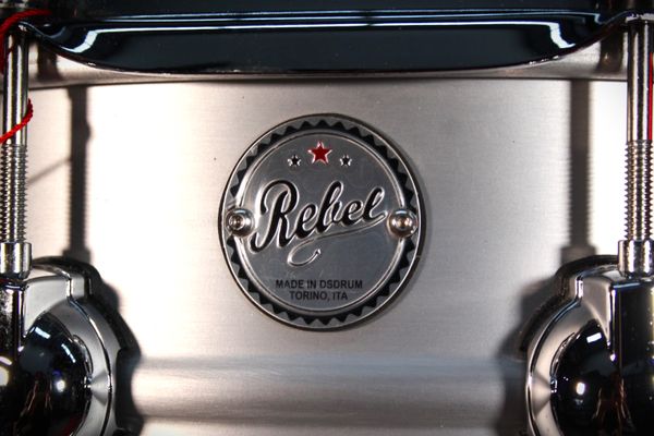 DS Rebel Snare Drum - Silver