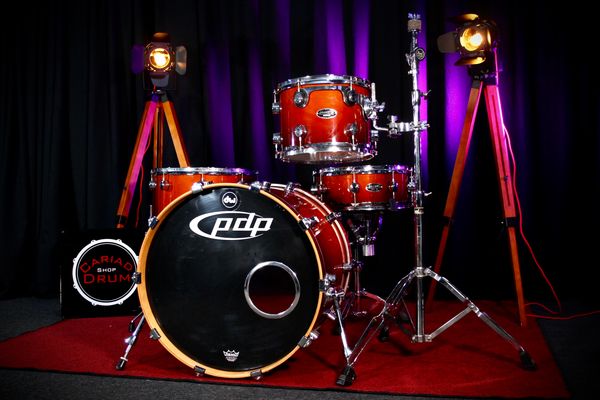 DW PDP Pacific FX Series 4pc 22” Shell Pack - Tobacco Fade