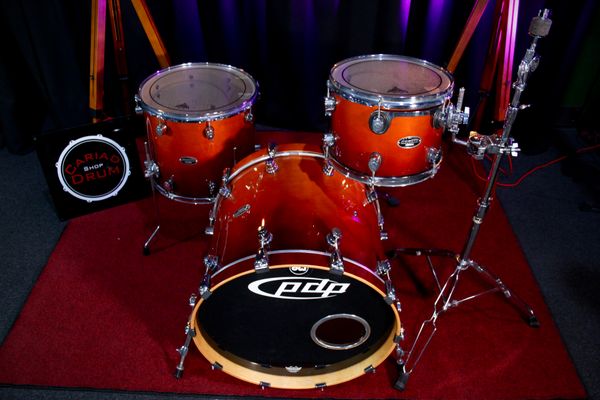 DW PDP Pacific FX Series 4pc 22” Shell Pack - Tobacco Fade