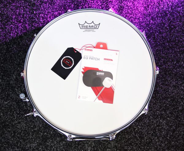 Evans Double Pedal Bass Drum EQ Patch - Black Nylon