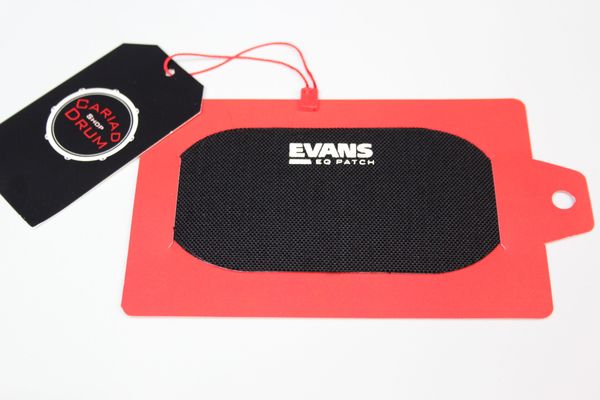 Evans Double Pedal Bass Drum EQ Patch - Black Nylon