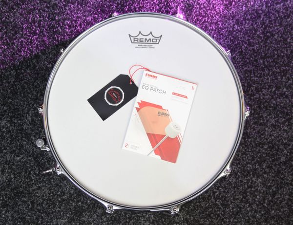 EVANS Double Pedal Bass Drum EQ Patch - Clear Plastic