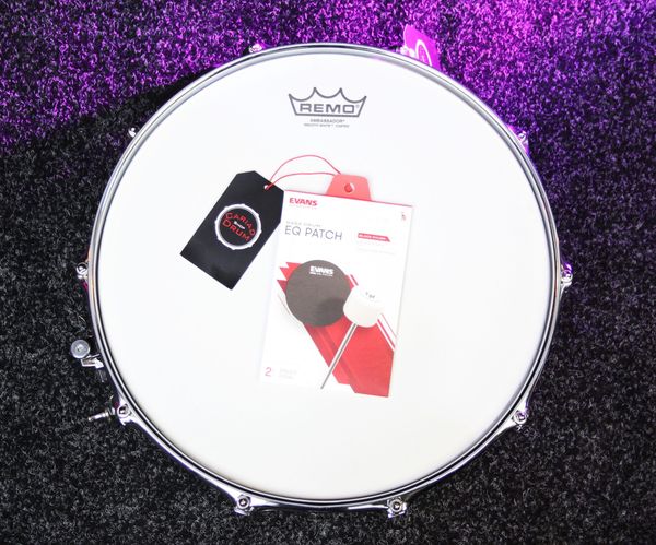 Evans Single Pedal Bass Drum EQ Patch - Black Nylon