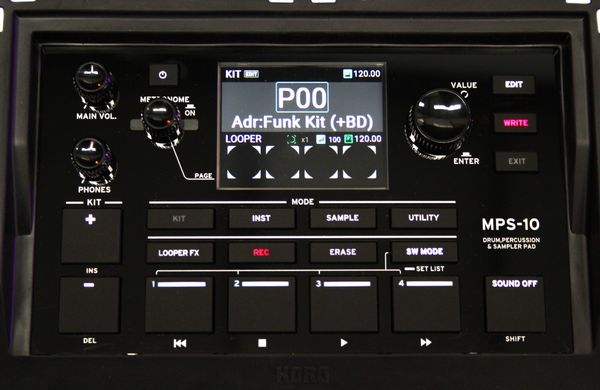 Korg MPS-10 Drum, Percussion & Sampler Pad