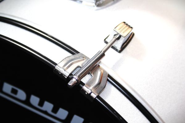 Ludwig Accent Fuse 20" 5pc Converted Low Volume Practice Kit - Silver Sparkle